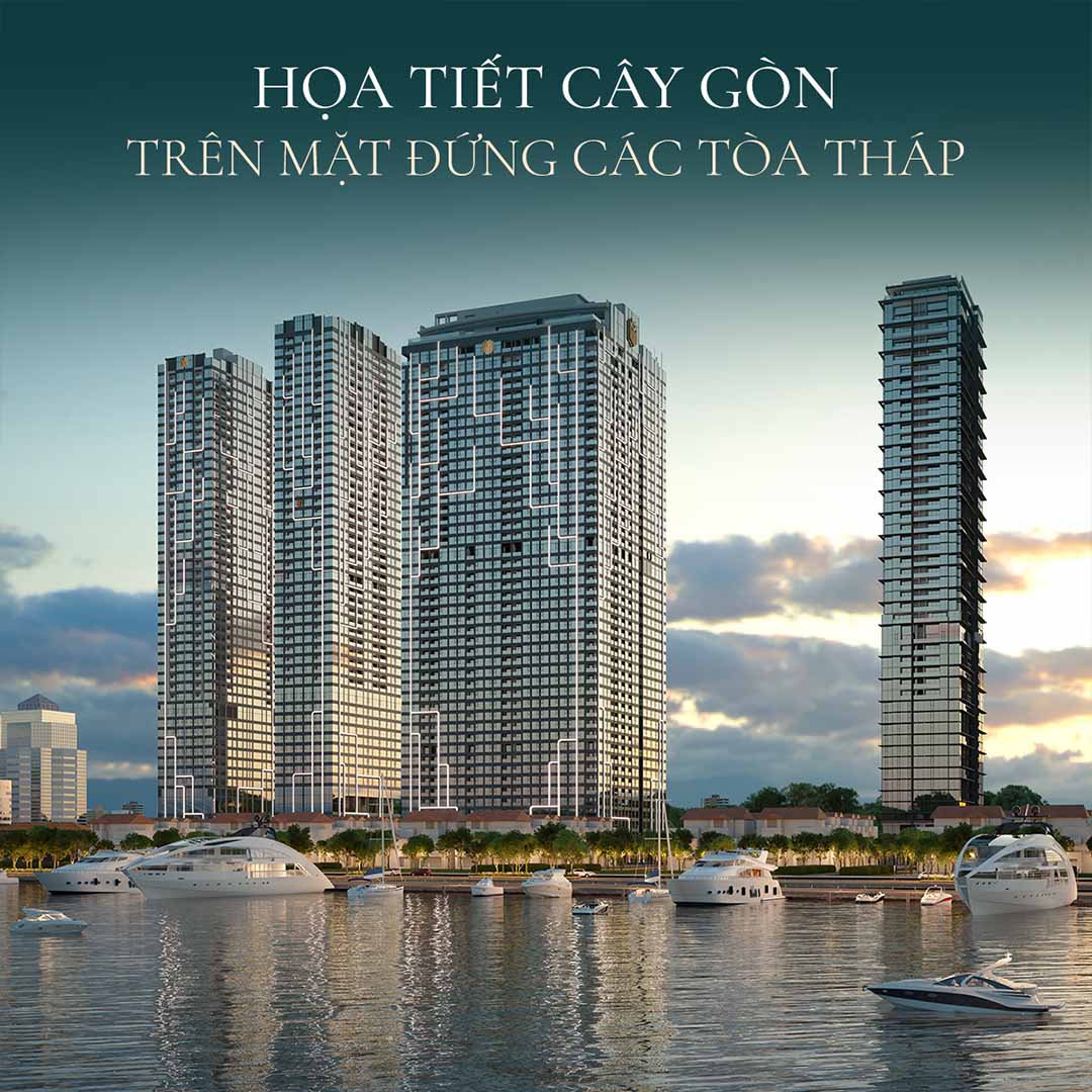 Grand Marina Saigon căn hộ hàng hiệu Marriott ghi dấu ấn lịch sử và văn hoá Sài Gòn trong từng đường nét thiết kế.