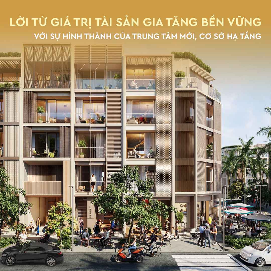 The Global City X2 lợi nhuận nhà phố SOHO