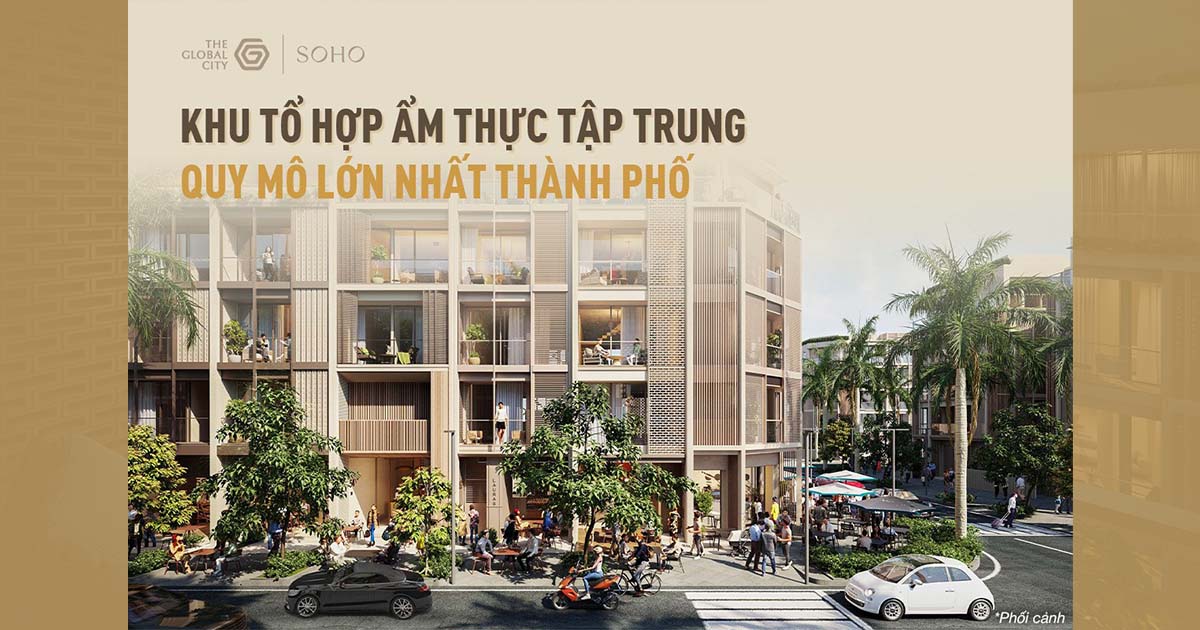 Khu tổ hợp ẩm thực tập trung quy mô lớn nhất Thành phố